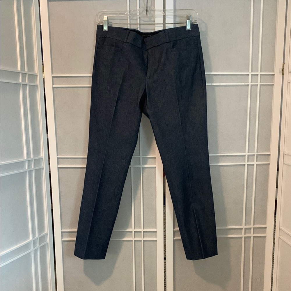 Banana Republic Chambray Sloan Ankle Dress Pants 4P